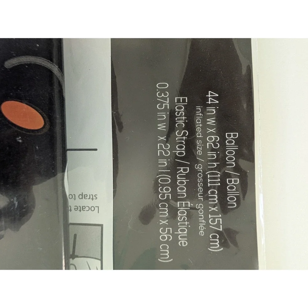 AirLoonz 62in Halloween Tree Balloon Decoration Spooky Ghost Cat‎ Bat Inflatable